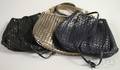 Three Bottega Veneta Woven Leather Purses