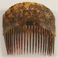 Large Victorian Tortoiseshell Hair Comb