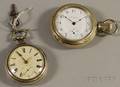 Two Open Face Pocket Watches