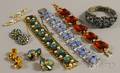 Small Group of Gemset Costume Jewelry