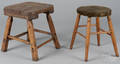 Two primitive stools