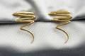 18kt Gold Scribble Earclips Paloma Picasso Tiffany  Co