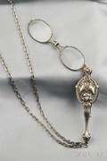 Art Nouveau Sterling Silver Lorgnette Krementz  Co