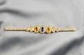 18kt Gold Sapphire Yellow Sapphire and Diamond Bracelet
