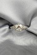 Art Deco Platinum and Diamond Ring