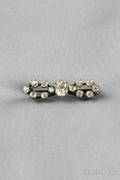 Antique Diamond Bow Pin
