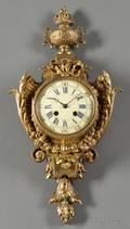 French Neoclassical Wall Clock