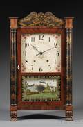 Seth Thomas Mahogany Transitional Shelf Clock
