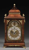 John Taylor Mahogany Table Clock