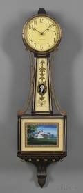 Waltham Banjo Clock