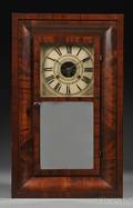 H Welton and Co Mahogany Ogee Clock