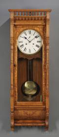 Ansonia Santa Fe Oak Wall Clock