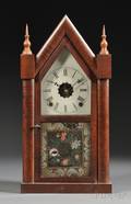 EN Welch Mahogany Steeple Clock