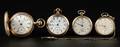 Four Goldfilled Gentlemans Pocket Watches