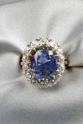 Sapphire and Diamond Ring
