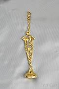 Art Nouveau 18kt Gold Watch Fob Maison G Desbazeille