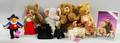 Eleven Steiff Mohair and Steifftype Toys and a Collector Book