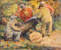 Edmund Franklin Ward American 18921991 Log Cutters