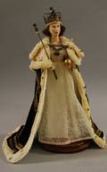 Queen Elizabeth II Artist Doll in Coronation Robe