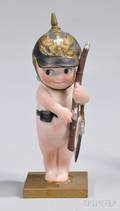 AllBisque Kewpie German Soldier