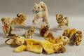 Ten Steiff Mohair Animal Toys and Puppets