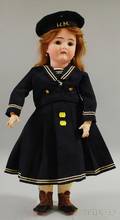 Large Walkure Bisque Head Girl Doll