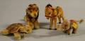 Four Small Steiff Animals