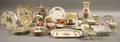 Fortyone Pieces of Assorted European Decorated Porcelain Tea and Tableware