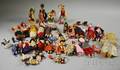 Approximately Thirty Foreign Dolls of Various Materials