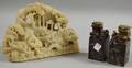 Three Chinese Soapstone Carvings