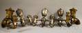 Two Sets of Decorative Metal Wall Light Sconces