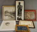 Eight Assorted Framed Works