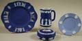 Four Wedgwood Blue Jasper Articles