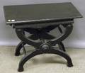 Victorian Ebonized Wood Adjustable Piano Bench