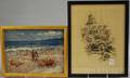 Two Framed 20th Century Works