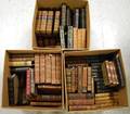 Approximately 112 Decorative Gilt Leatherbound Books