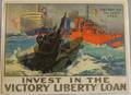 WWI LA Shafer They Kept the Sea Lanes Open Lithograph Poster