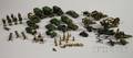 Group of Painted Metal WWII and I Army Toys