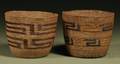 Two Tlingit Twined Baskets