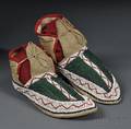 Lakota Beaded Hide Moccasins