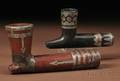 Two Inlaid Pipe Bowls