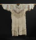 Plateau Beaded Hide Elk Tooth Dress