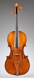 Italian Viola Florentine School Ascribed to Giovanni Battista Gabrielli c 1750