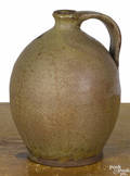 New England redware jug 19th c