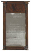 Federal mahogany mirror