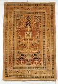 Tabriz Silk Prayer Rug