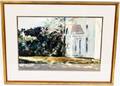David Coolidge Landscape wHome Watercolor