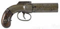 Allen  Thurber sixshot percussion pepperbox pistol