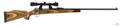 Swedish sporterized Model 1896 Mauser rifle