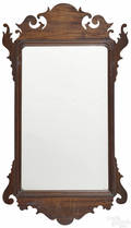 Chippendale mahogany looking glass